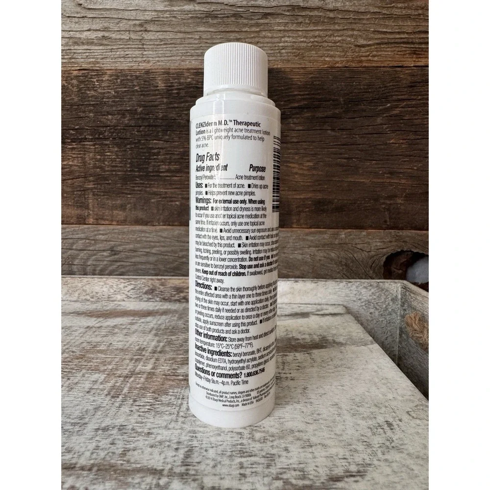 Obagi CLENZIderm MD BPO 5%‎ Therapeutic Lotion 1.6 oz – New | MSRP = $95